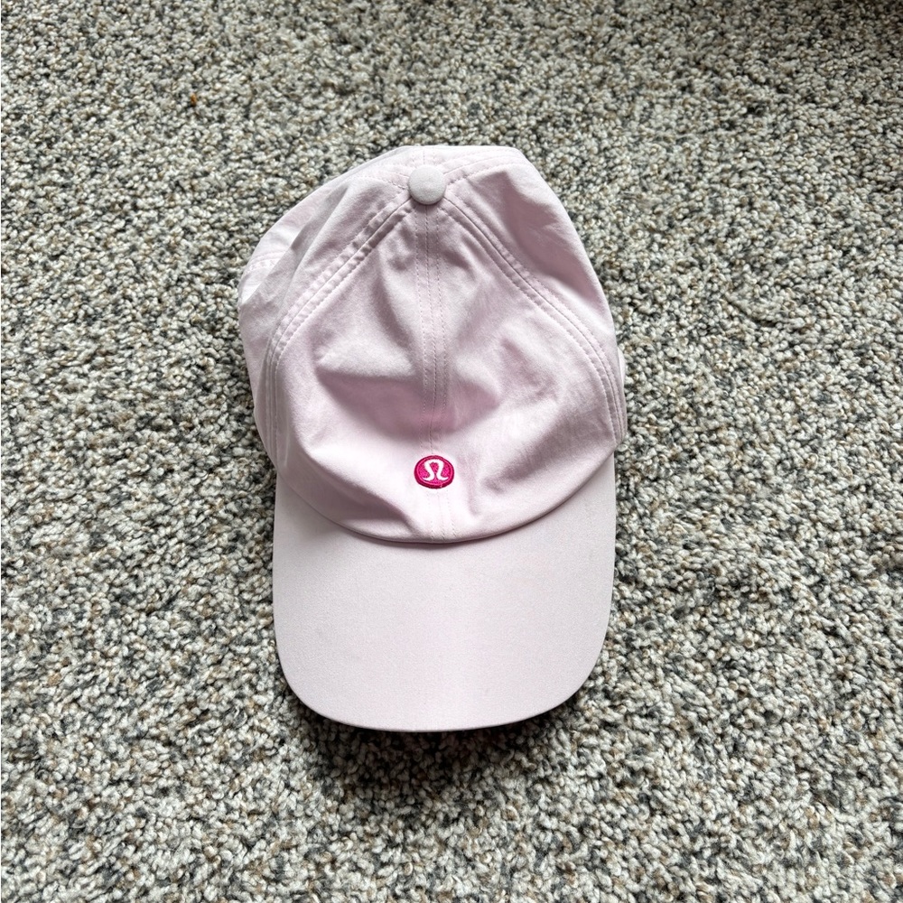 Light pink lululemon hat